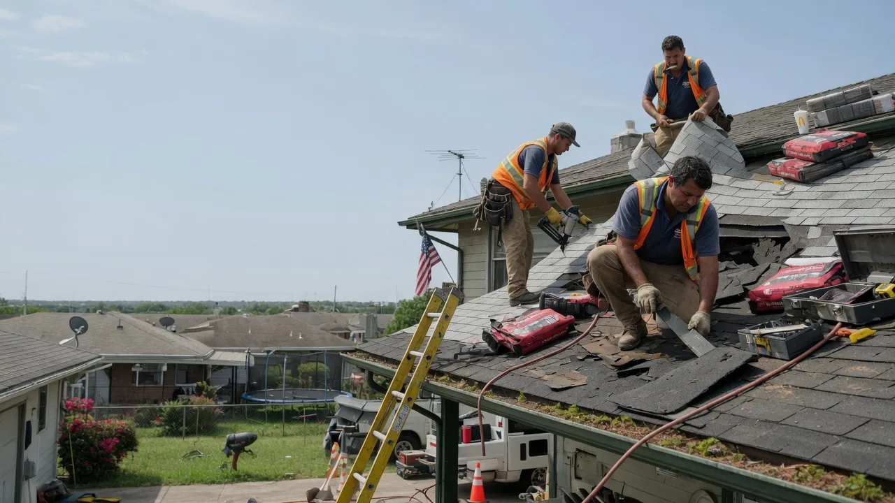 Roof Repair in Nicholasville, KY near me